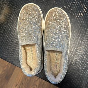 Stuart Weitzman Kids Glitter Sneakers